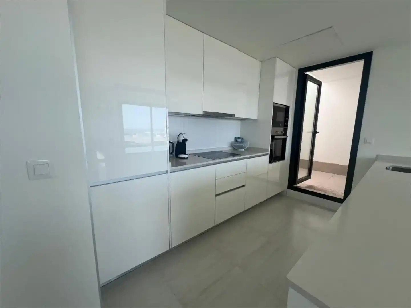 Küche von Wohnung zur Miete in Estepona mit Klimaanlage, Möbliert und Ofen