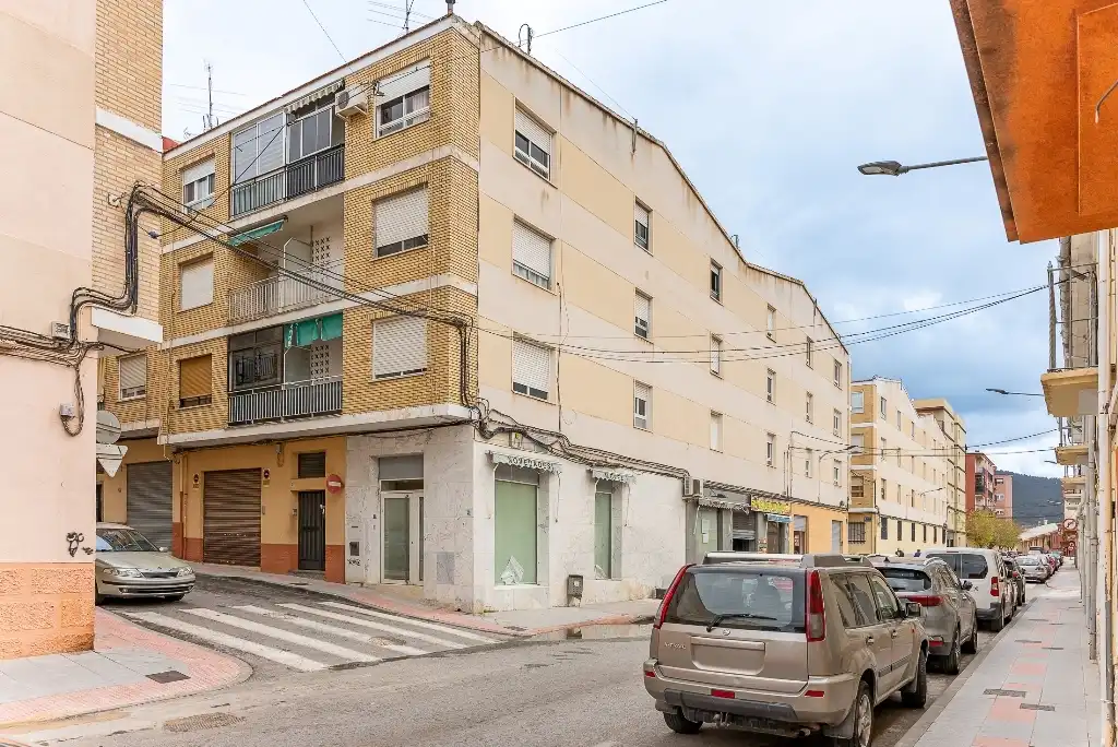 Vista exterior de Piso en venta en Ibi con Amueblado