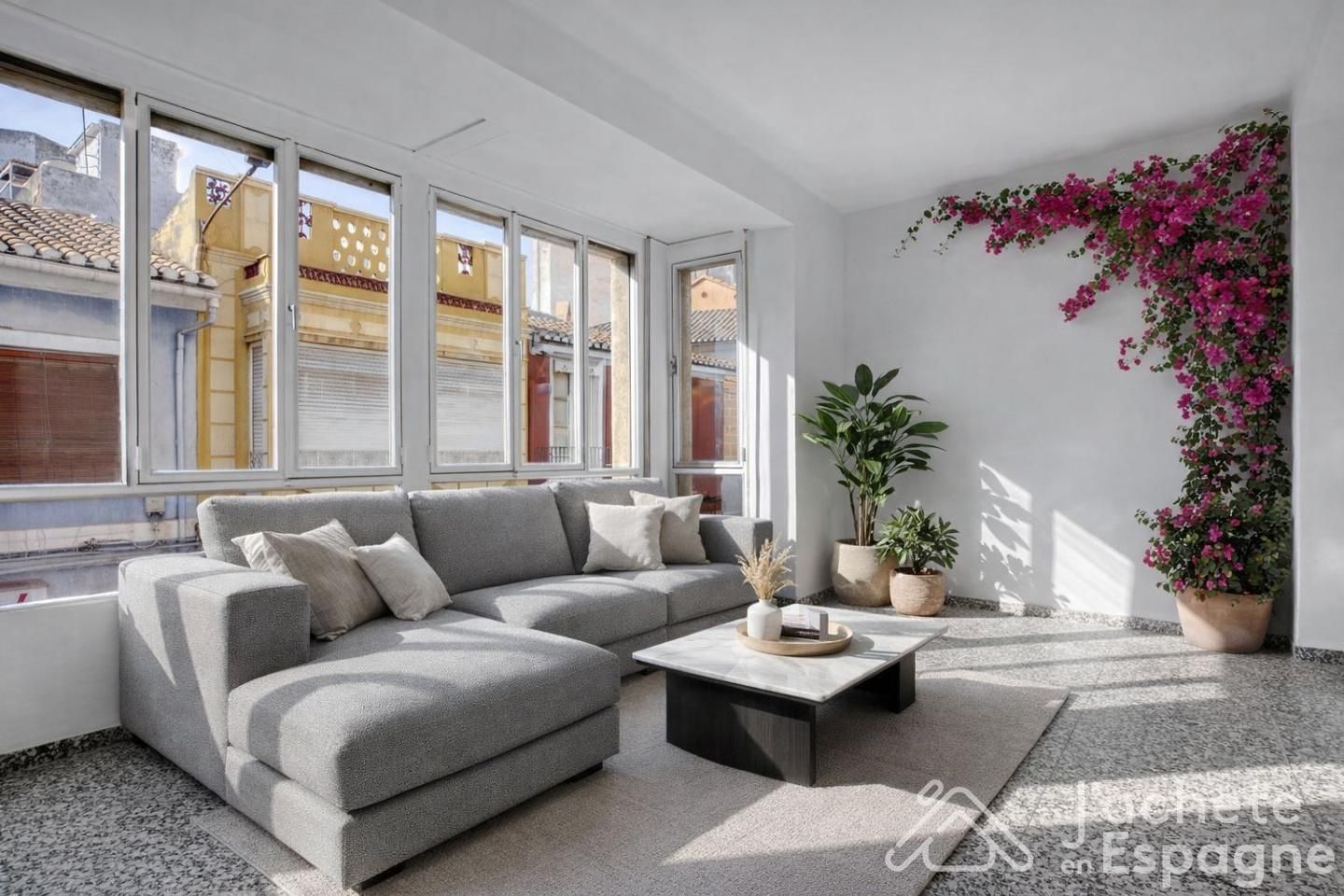 Sala d'estar de Apartament en venda en Burriana / Borriana amb Terrassa