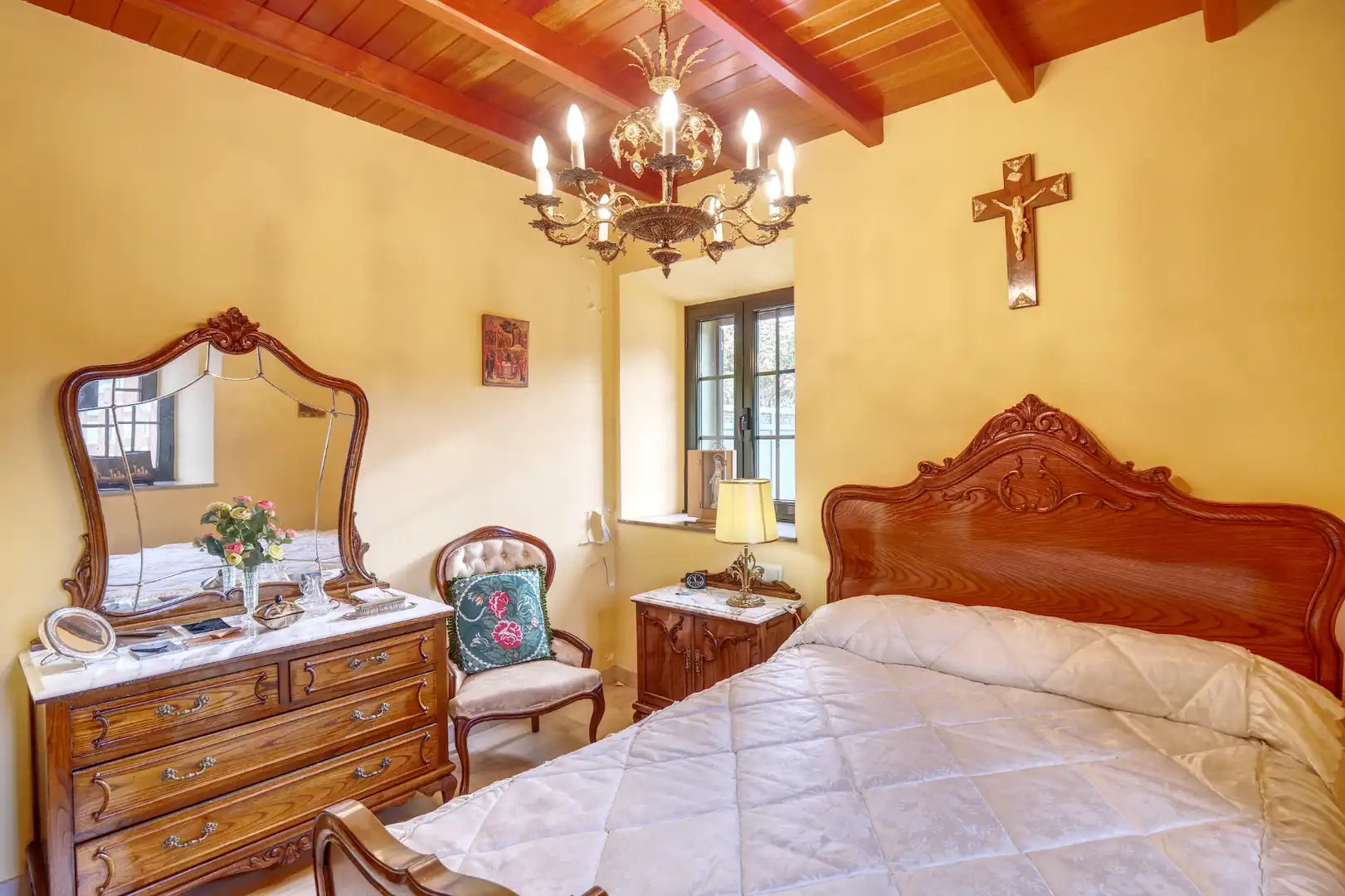 Habitación de Finca rústica en venta en Valdoviño con Calefacción, Jardín privado y Parquet