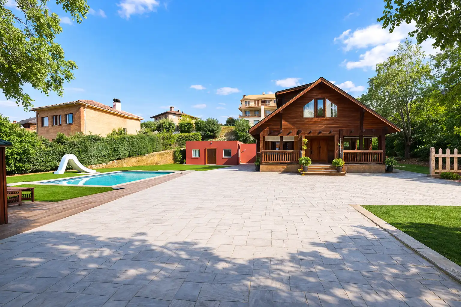 Vista exterior de Casa o chalet en venta en Soto del Real con Aire acondicionado, Calefacción y Jardín privado