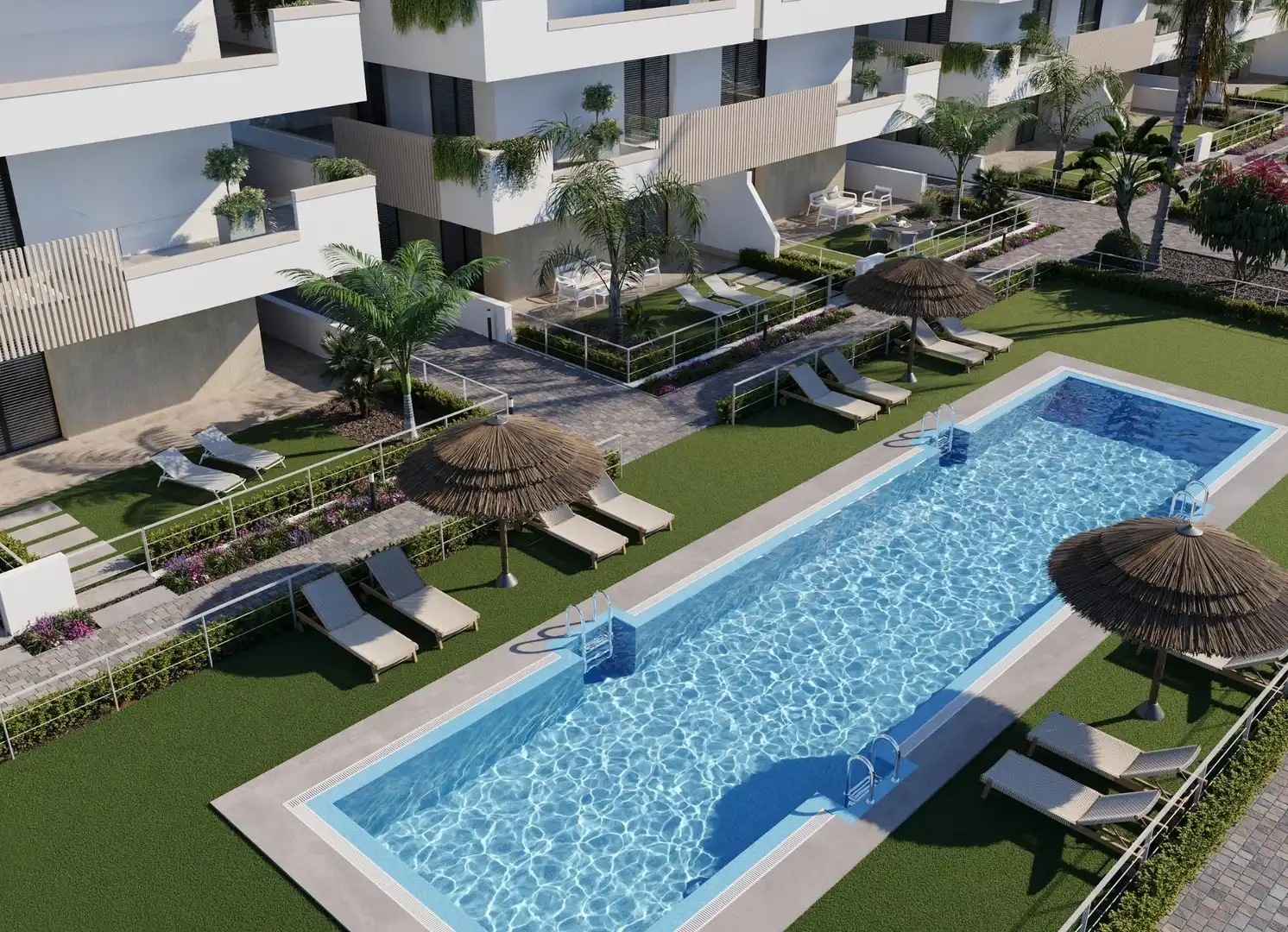 Swimming pool of Attic for sale in Torre-Pacheco  with Terrace, Storage room and Community pool