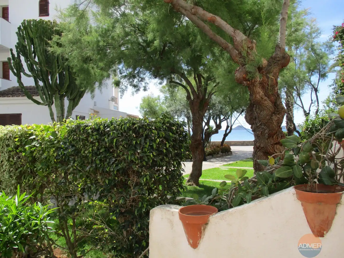 Garden of Duplexes for sale in La Manga del Mar Menor  with Terrace, Furnished and Community pool