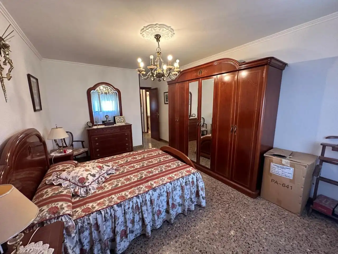 Schlafzimmer von Wohnung zum Verkauf in Alhama de Aragón mit Heizung, Abstellraum und Balkon