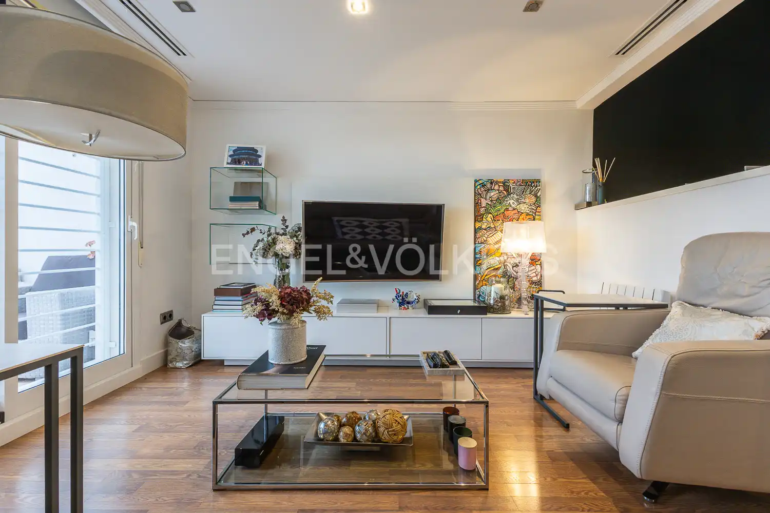 Sala d'estar de Casa adosada en venda en Gandia amb Aire condicionat, Calefacció i Jardí privat