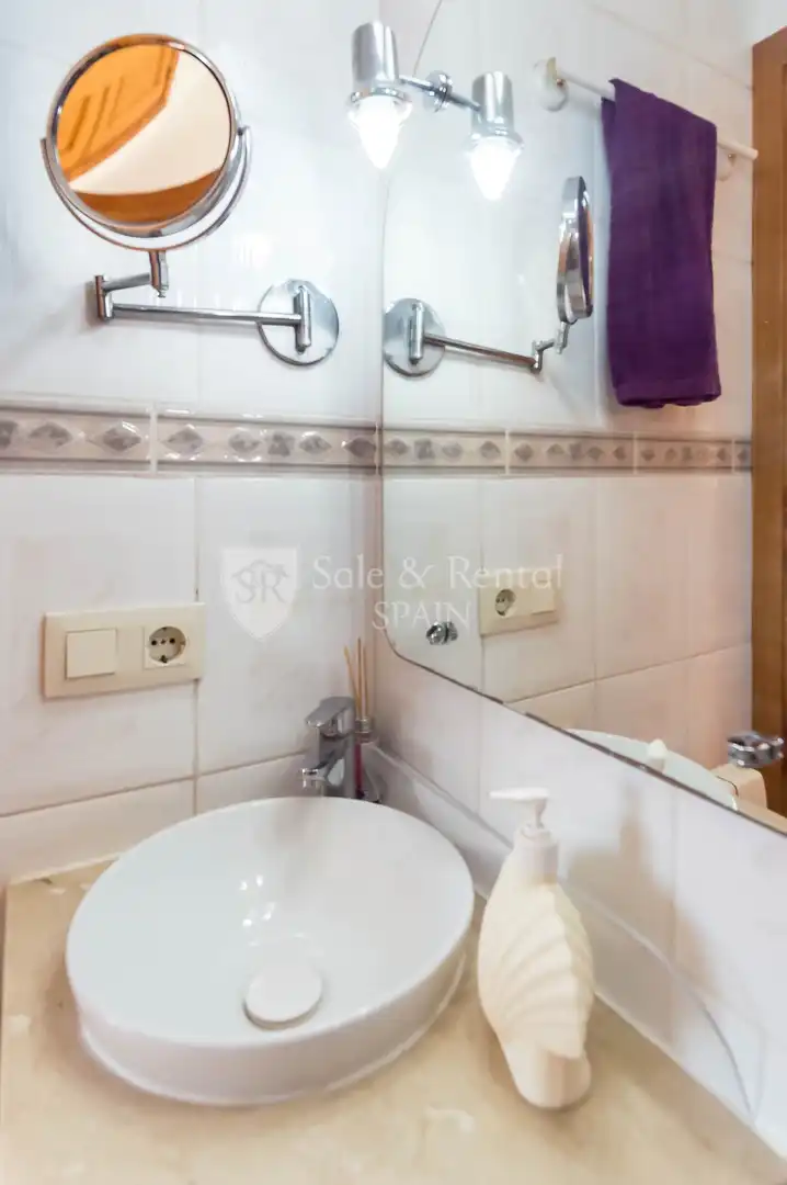 Bathroom of Houses for sale in Lloret de Mar  with Air Conditioner, Heating and Private garden