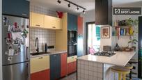 Kitchen of Flat to rent in  Madrid Capital  with Air Conditioner, Heating and Furnished