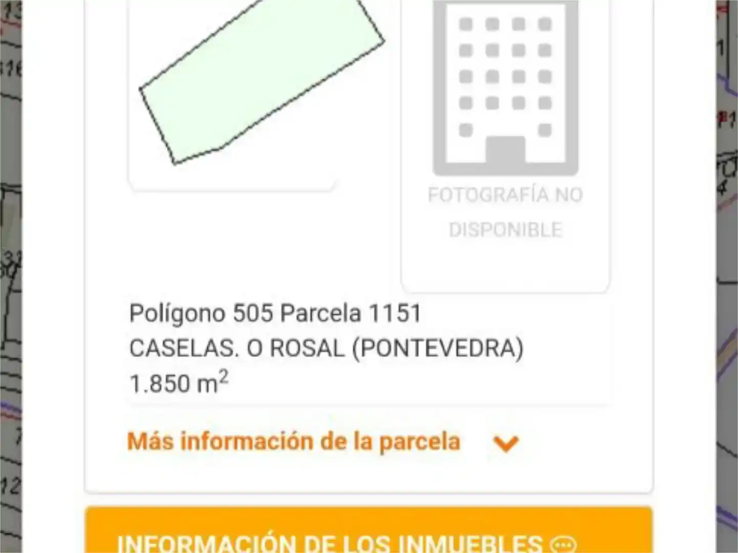 Aparcament de Finca rústica en venda en O Rosal  