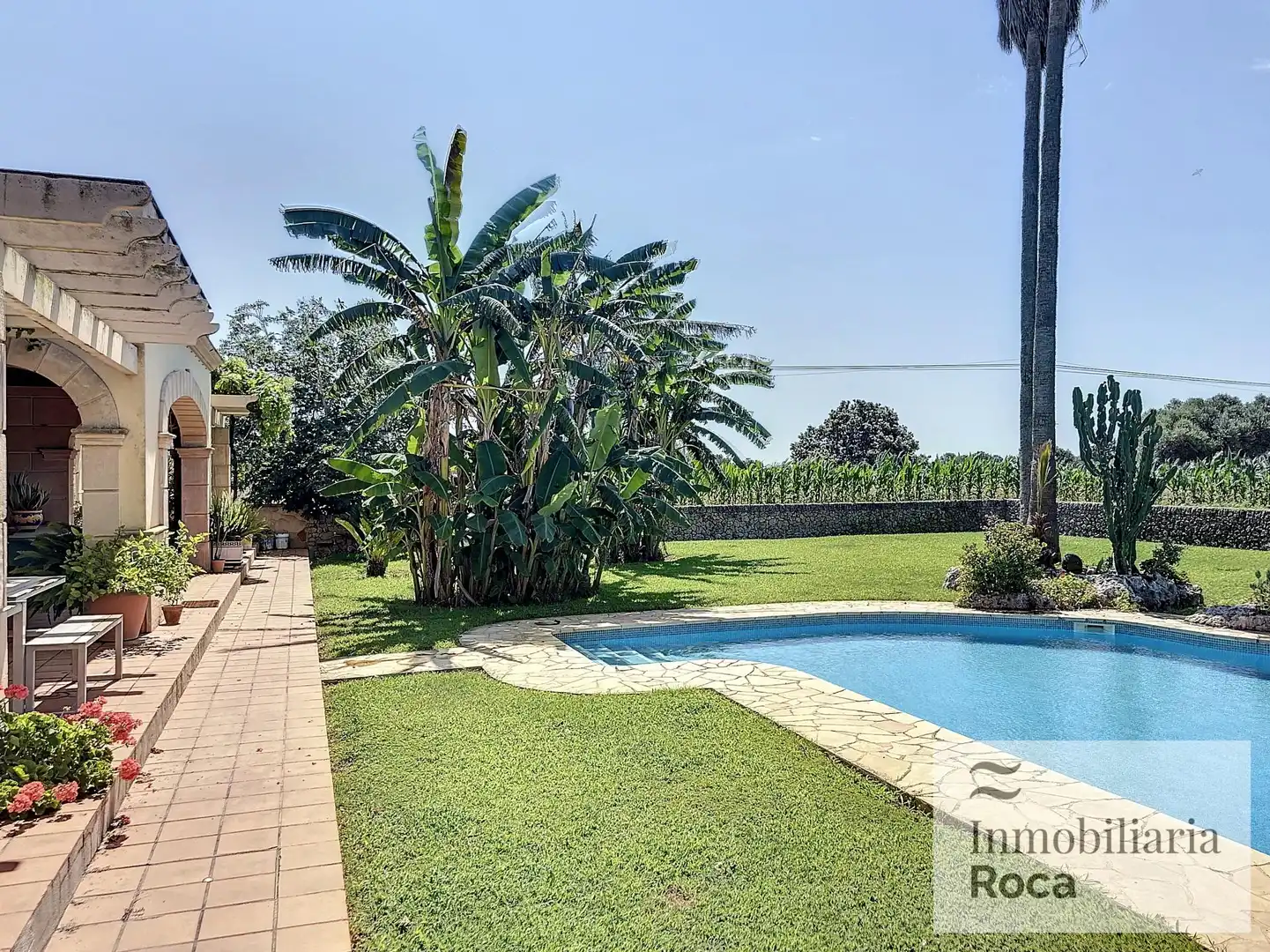 Jardí de Finca rústica en venda en Maó - Mahón amb Aire condicionat, Calefacció i Jardí privat