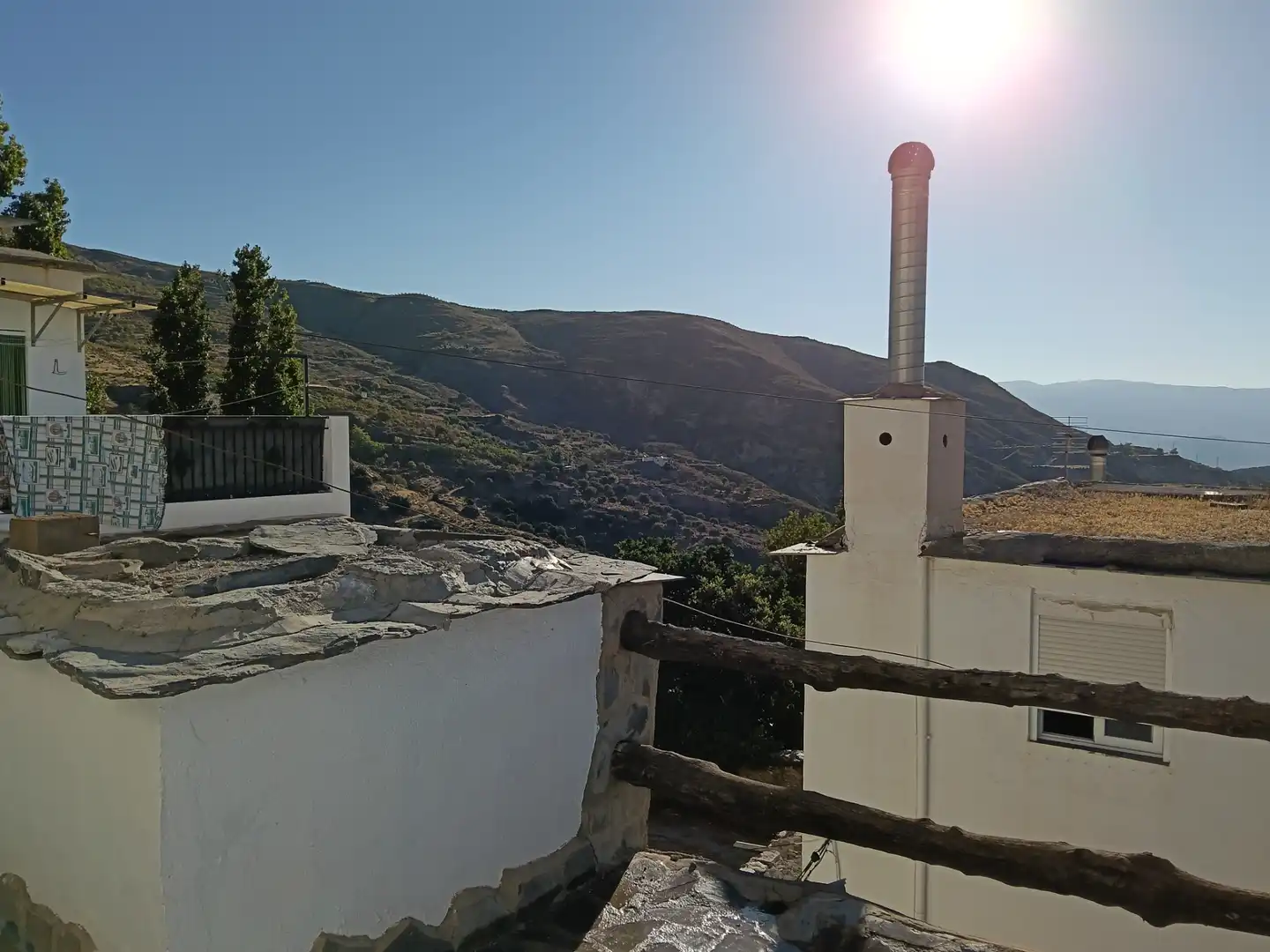 Vista exterior de Casa o chalet en venta en Alpujarra de la Sierra con Terraza