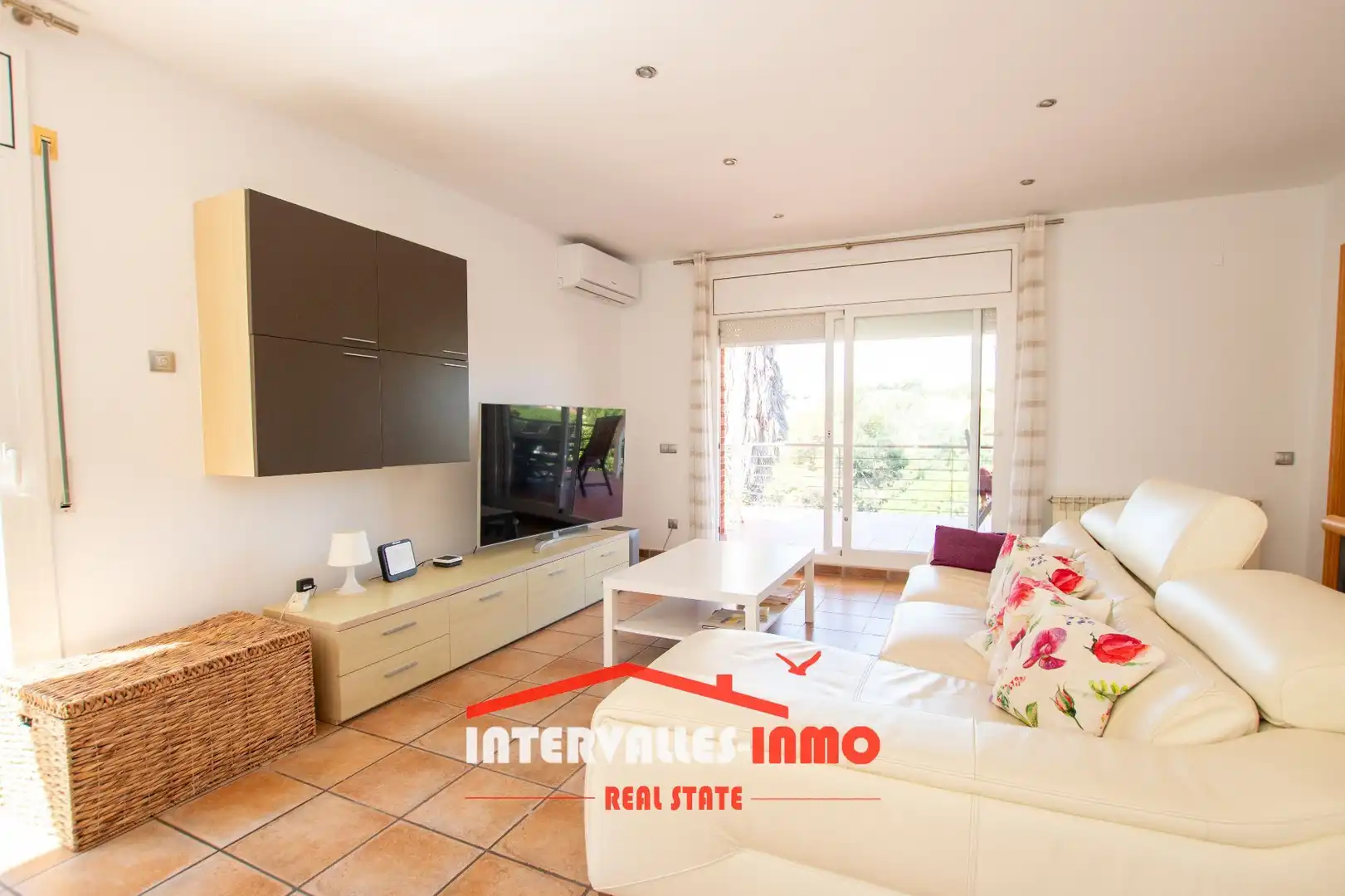 Sala de estar de Casa o chalet en venta en Caldes de Montbui con Aire acondicionado, Calefacción y Jardín privado