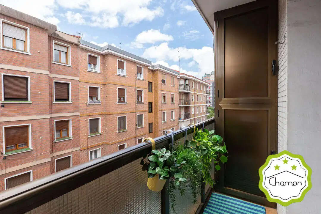 Balcony of Flat for sale in Portugalete  with Heating, Terrace and Storage room