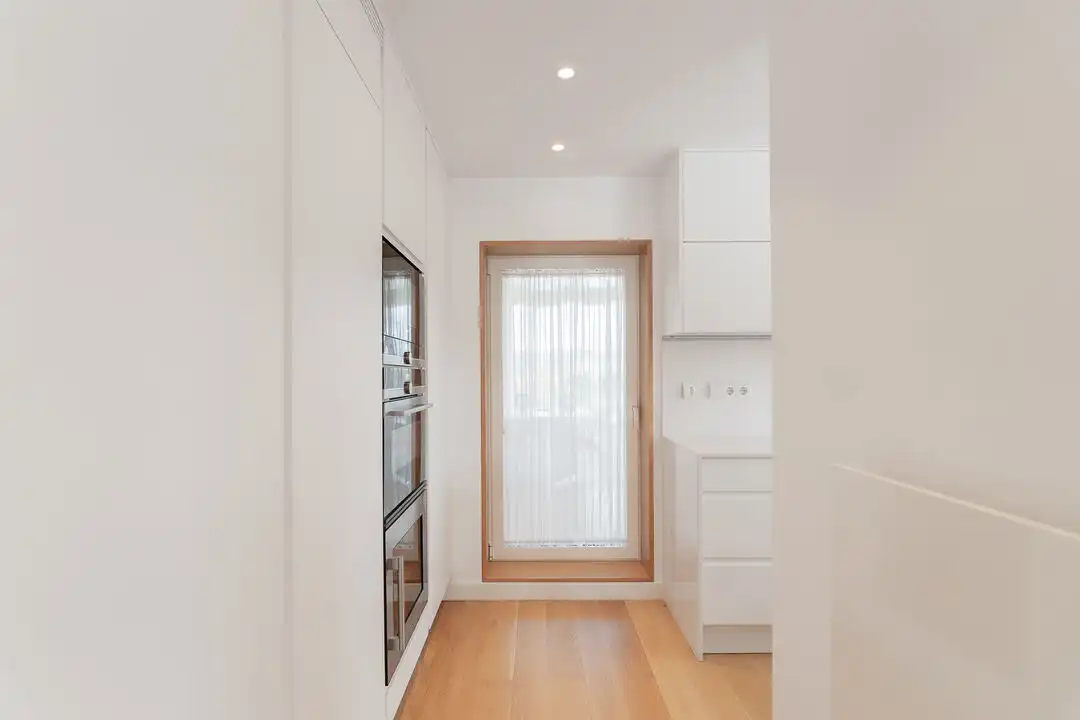 Cocina de Ático en venta en  Pamplona / Iruña con Calefacción, Terraza y Alarma