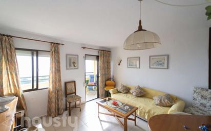 Living room of Flat for sale in Roquetas de Mar  with Air Conditioner, Private garden and Terrace