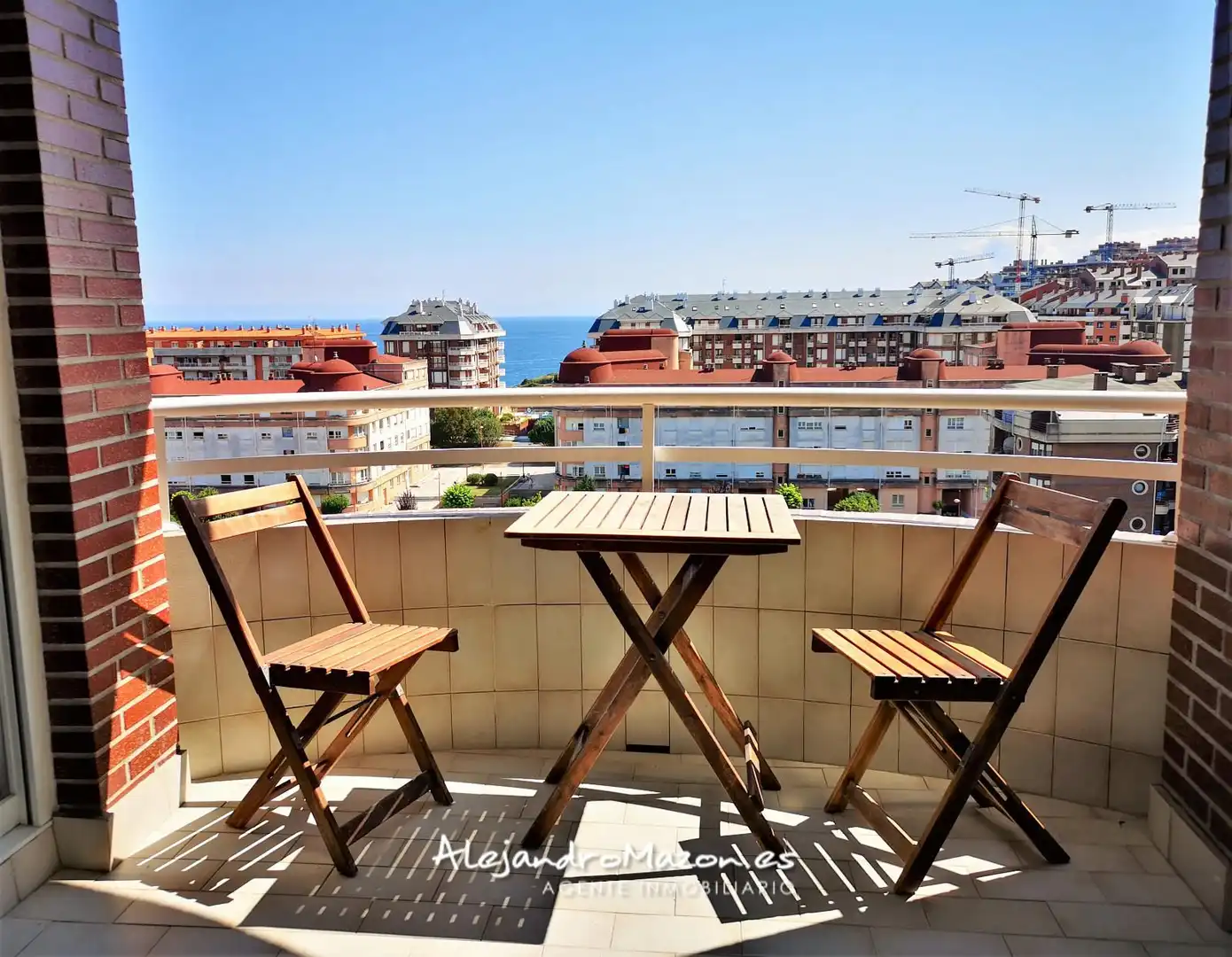 Terrace of Flat for rent in Castro-Urdiales  with Heating, Terrace and Swimming Pool