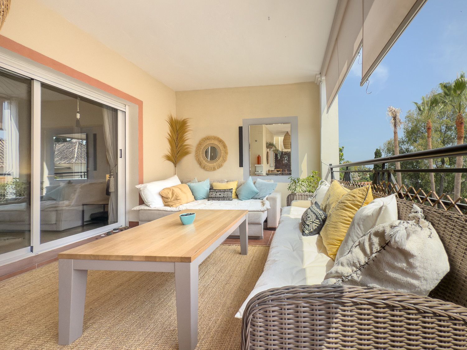 Terrace of Apartment for sale in Marbella  with Air Conditioner, Terrace and Swimming Pool