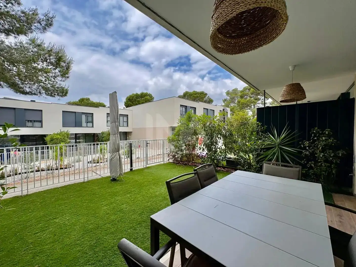 Terrace of Detached homes for rent in L'Eliana  with Air Conditioner, Heating and Private garden