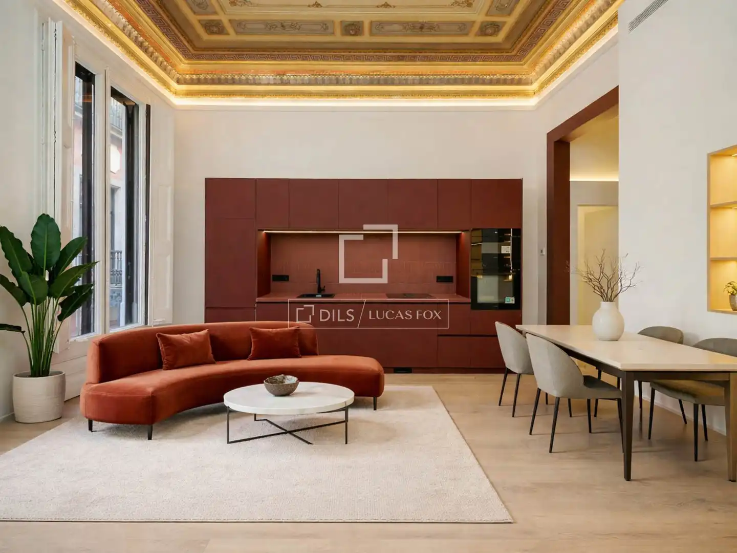 Sala d'estar de Pis en venda en Barcelona amb Aire condicionat, Calefacció i Balcó