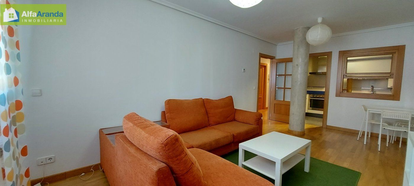 Living room of Flat to rent in Aranda de Duero  with Heating