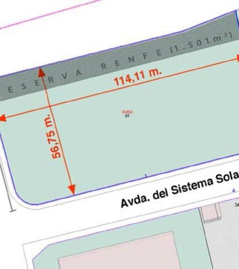 Foto 2 de Terreno industrial de alquiler en Montserrat - Parque Empresarial, San Fernando de Henares