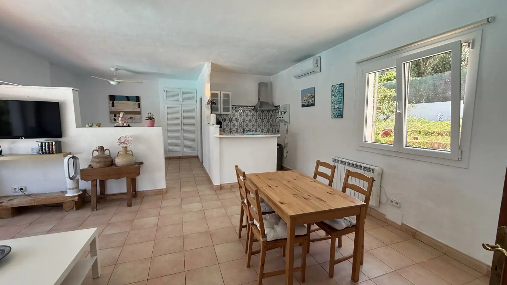 Kitchen of Houses for sale in Sant Antoni de Portmany  with Air Conditioner, Heating and Private garden