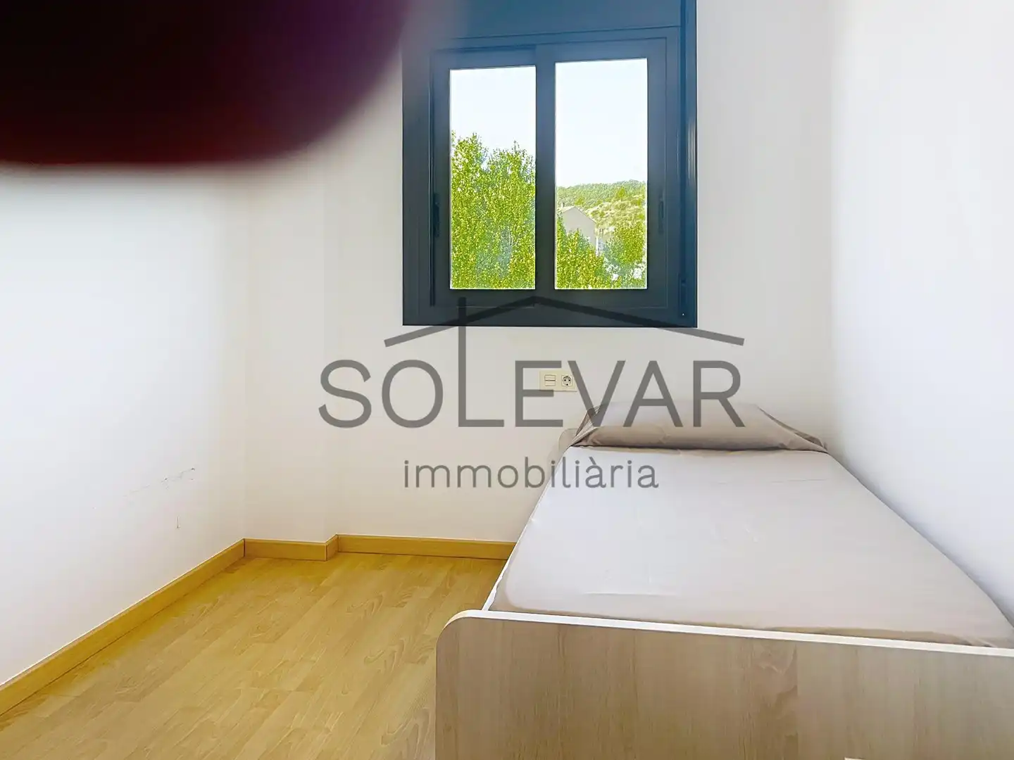 Schlafzimmer von Wohnung zum Verkauf in La Pobla de Segur mit Klimaanlage, Heizung und Parkett