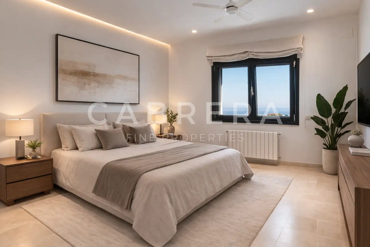 Habitación de Casa o chalet en venta en Benissa con Aire acondicionado, Calefacción y Jardín privado