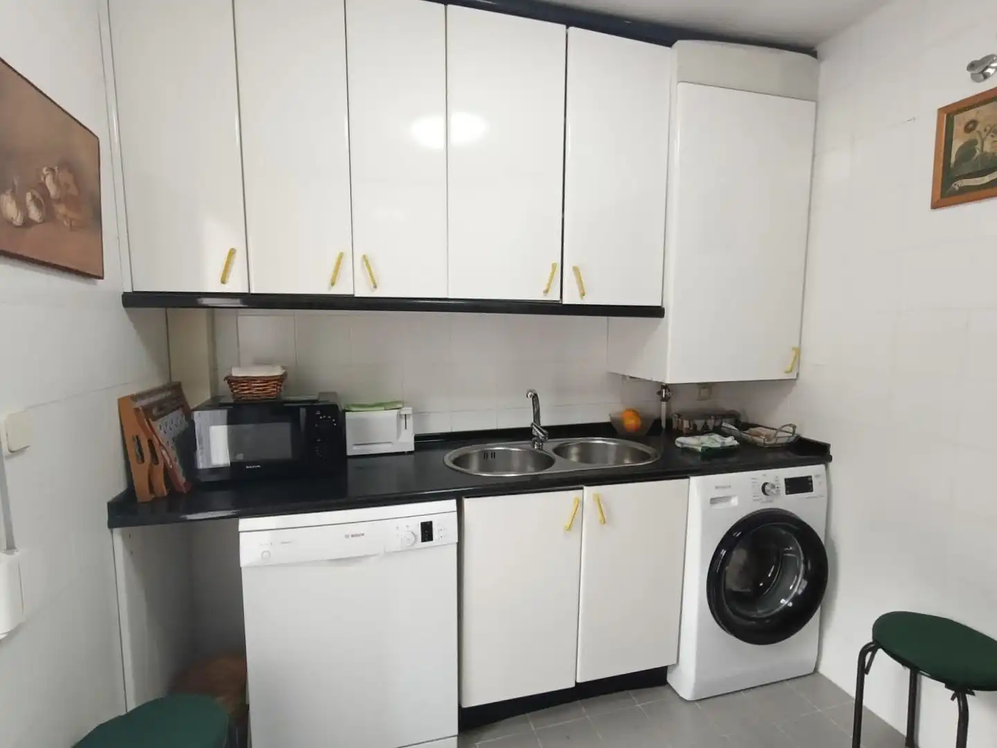 Küche von Wohnung zum Verkauf in Madrid mit Heizung