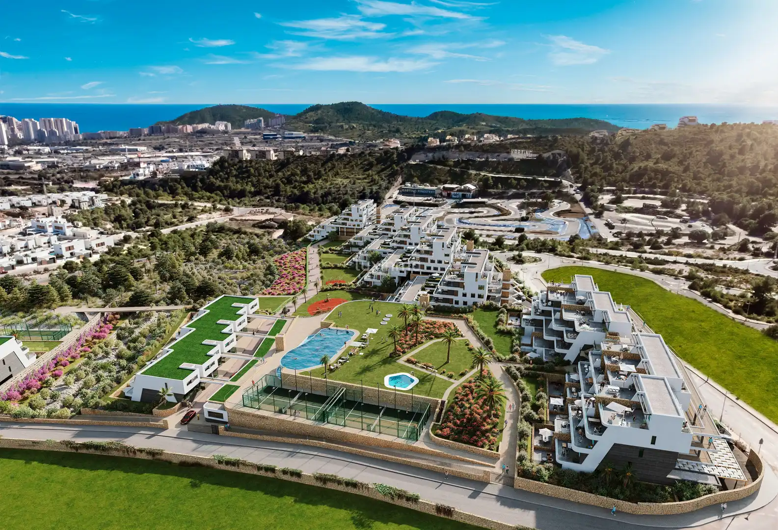 Maisonette mit Pool zum Verkauf in Balcón de Finestrat - Terra Marina, imagen 31