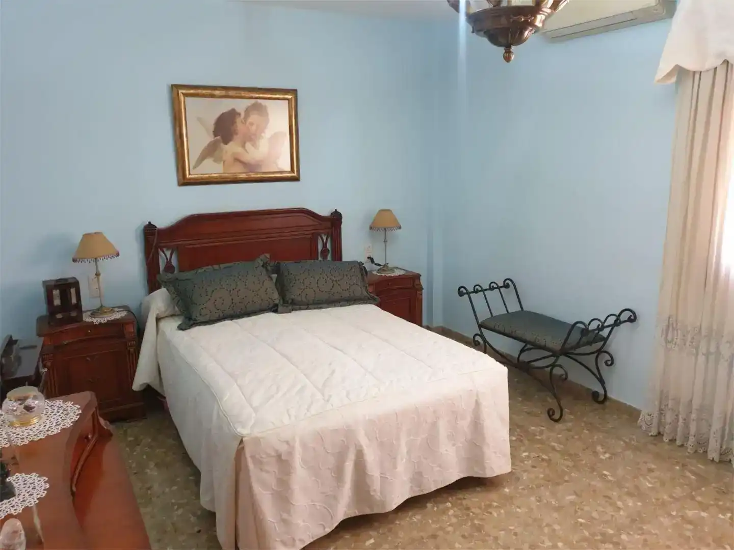 Bedroom of Flat for sale in El Ejido  with Air Conditioner, Private garden and Storage room