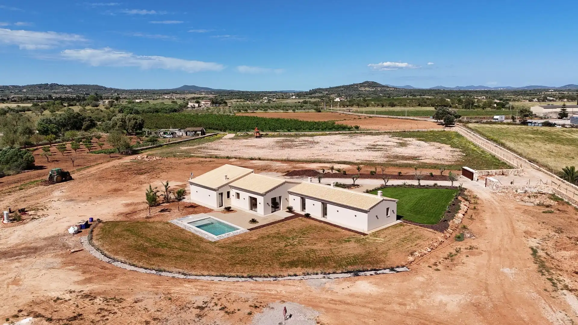 Country house zur Miete in Porreres mit Klimaanlage, Heizung und Terrasse
