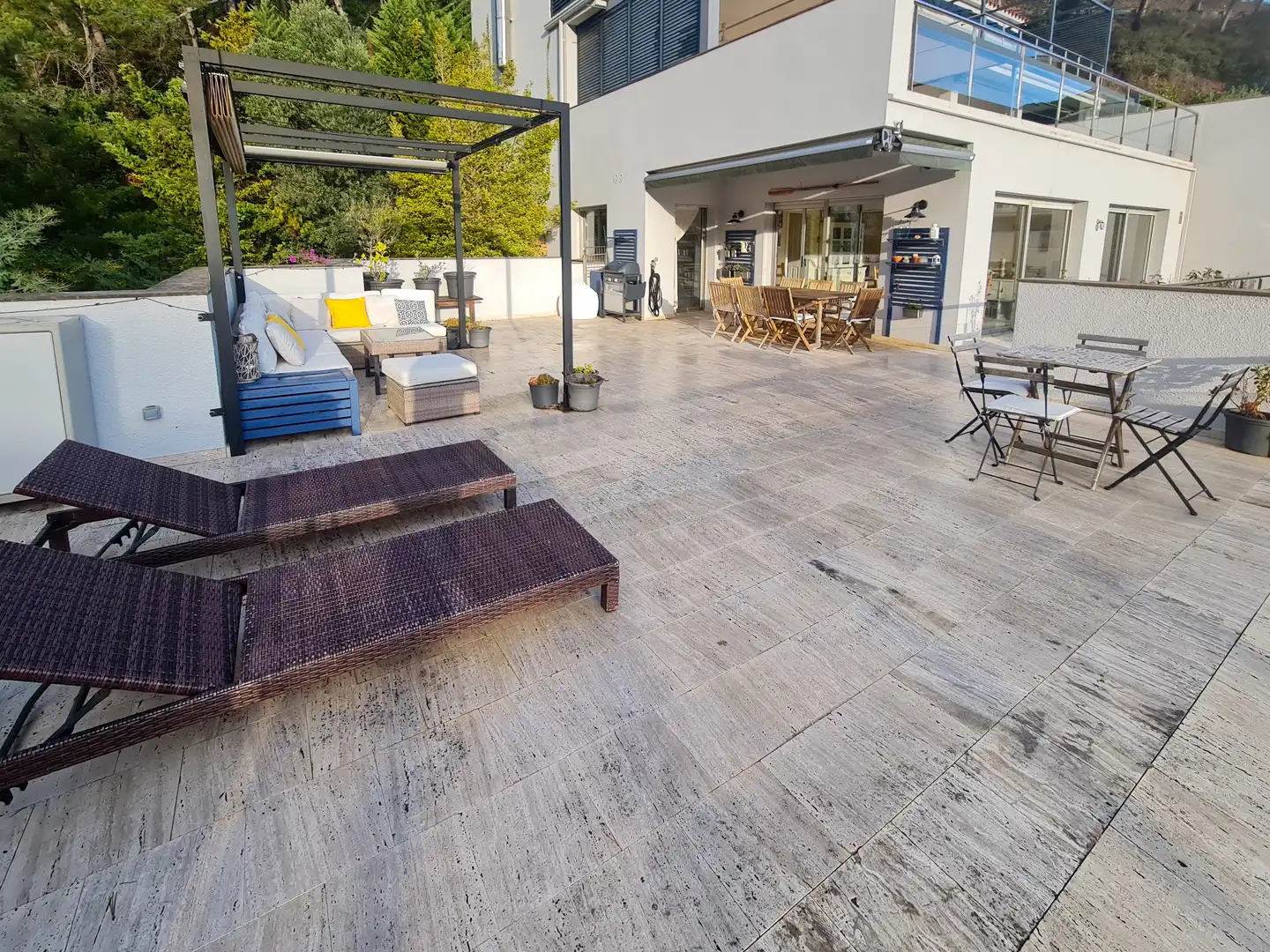 Terraza de Casa adosada en venta en Begur con Aire acondicionado, Calefacción y Jardín privado