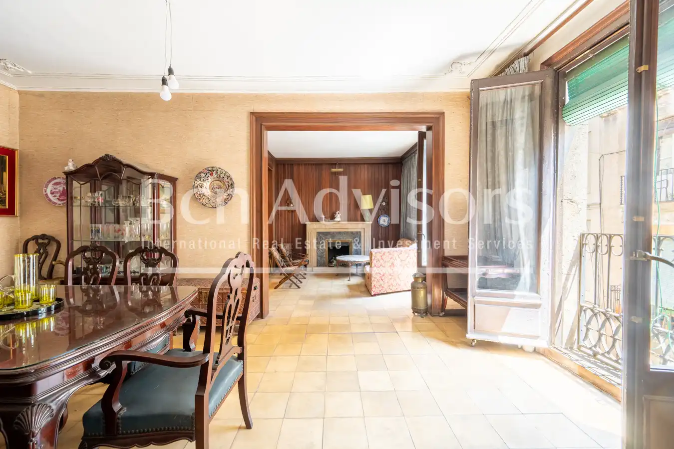 Piso con terraza en venta en Carrer d'Avinyó