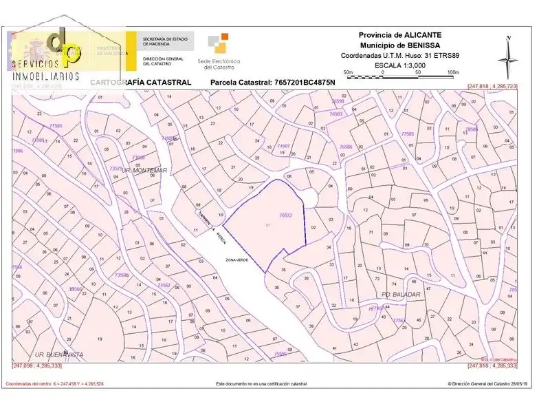 Terreno residencial en venta en Avinguda del País Valencià