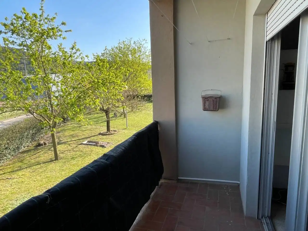 Balcony of Flat for sale in Sant Joan Les Fonts  with Heating, Terrace and Storage room