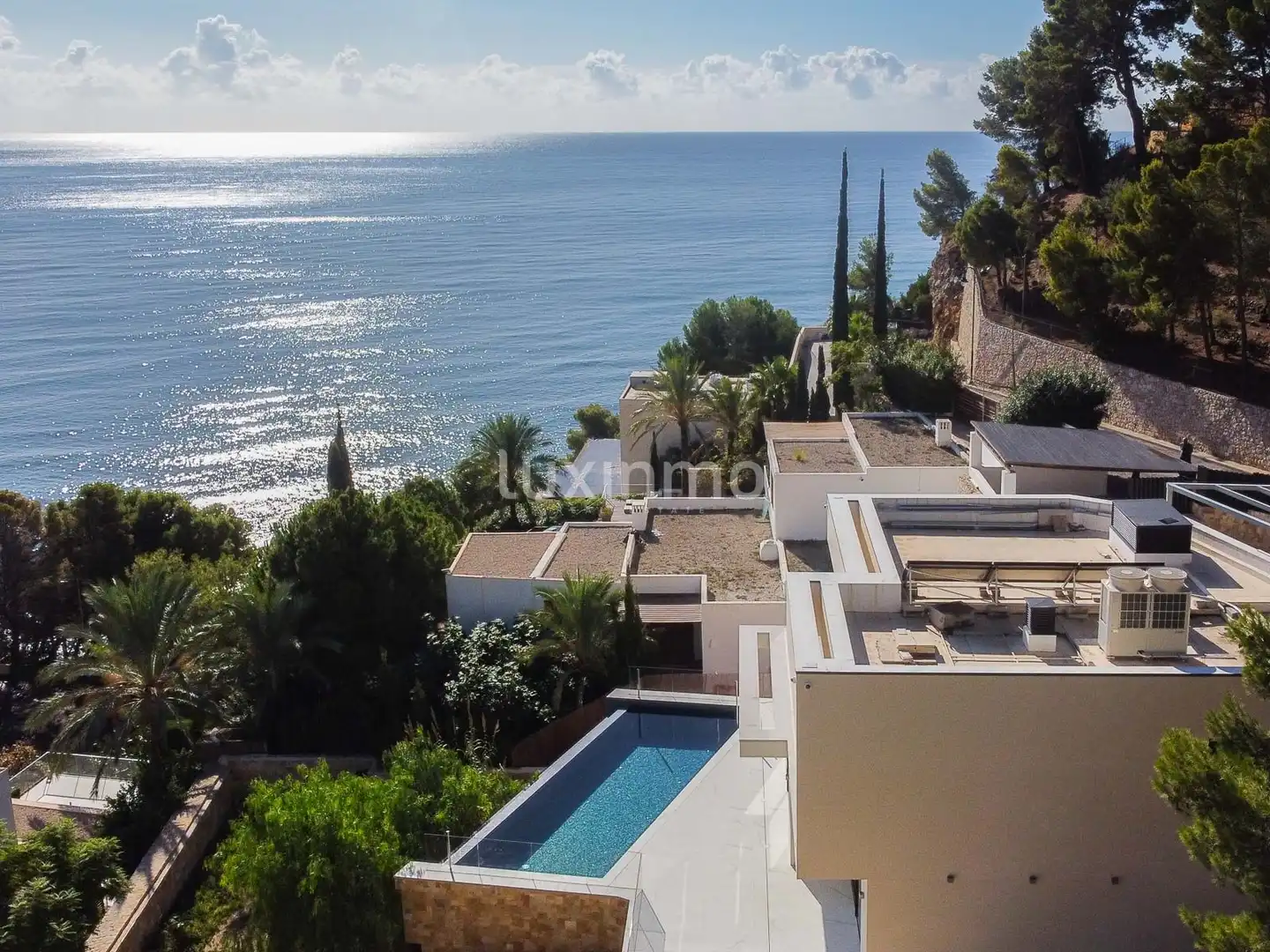 Vista exterior de Casa o chalet en venta en Altea con Aire acondicionado, Calefacción y Jardín privado