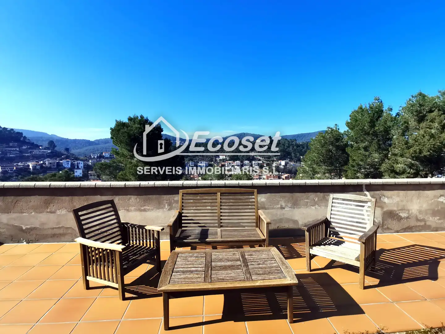 Terrasse von Haus oder Chalet zum Verkauf in Vallirana mit Heizung, Privatgarten und Terrasse