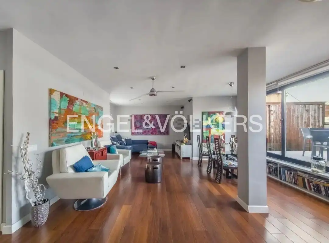 Sala de estar de Piso en venta en Chamartín