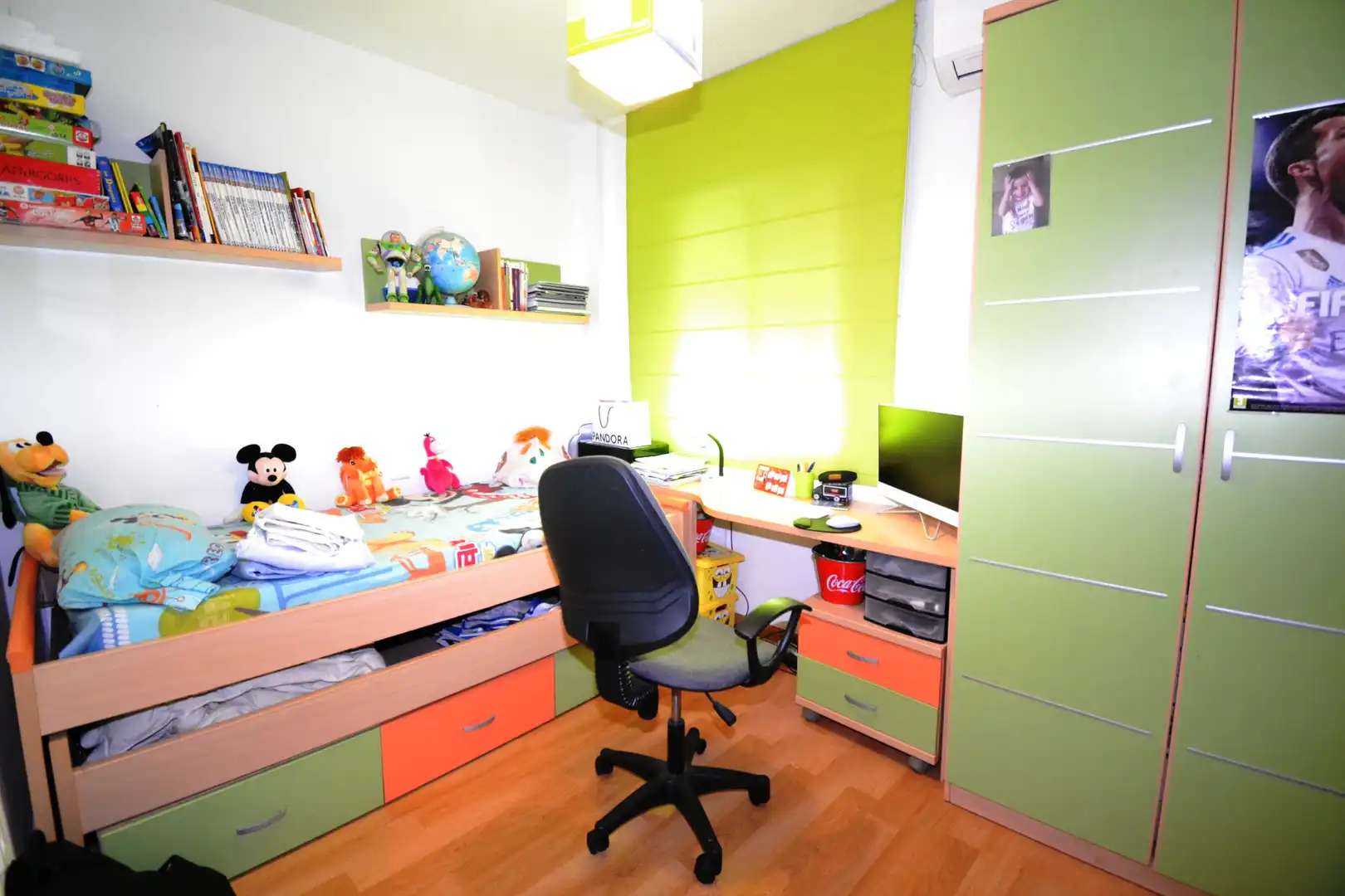 Bedroom of Flat for sale in Plasencia  with Air Conditioner, Heating and Terrace
