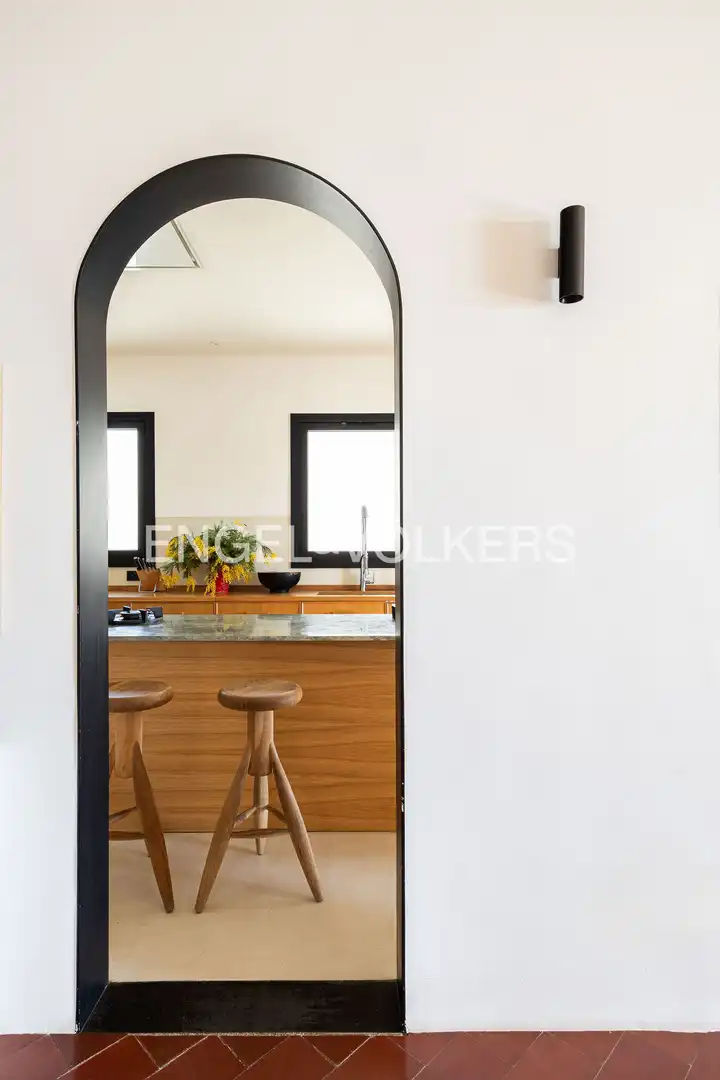 Kitchen of Houses for rent in Caldes d'Estrac  with Air Conditioner, Heating and Private garden
