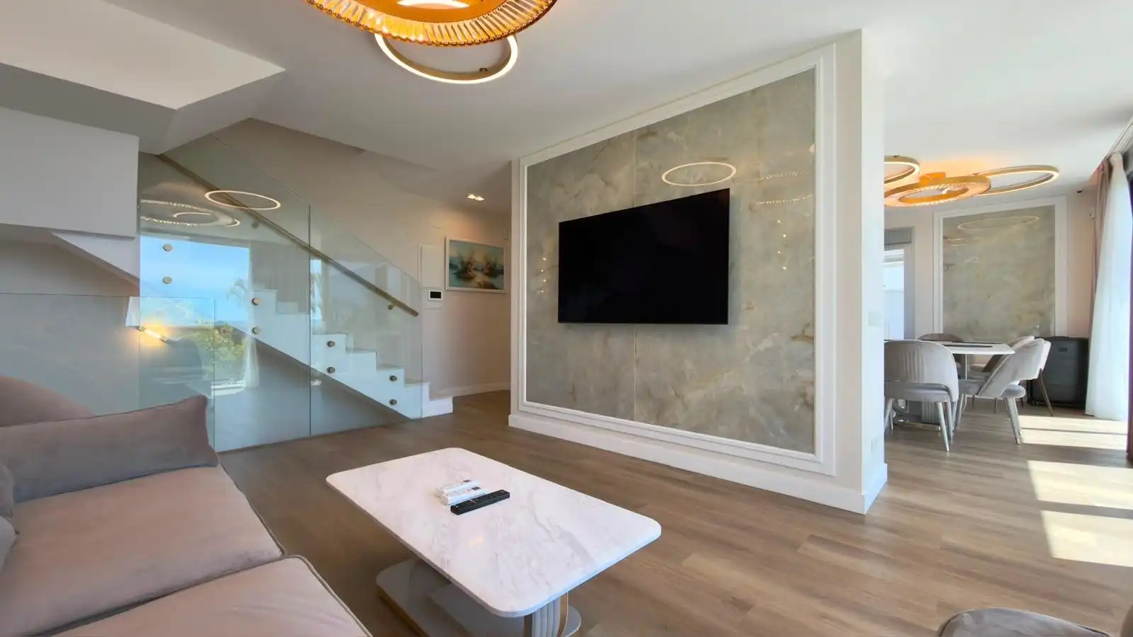 Sala de estar de Casa o chalet en venta en La Nucia con Terraza