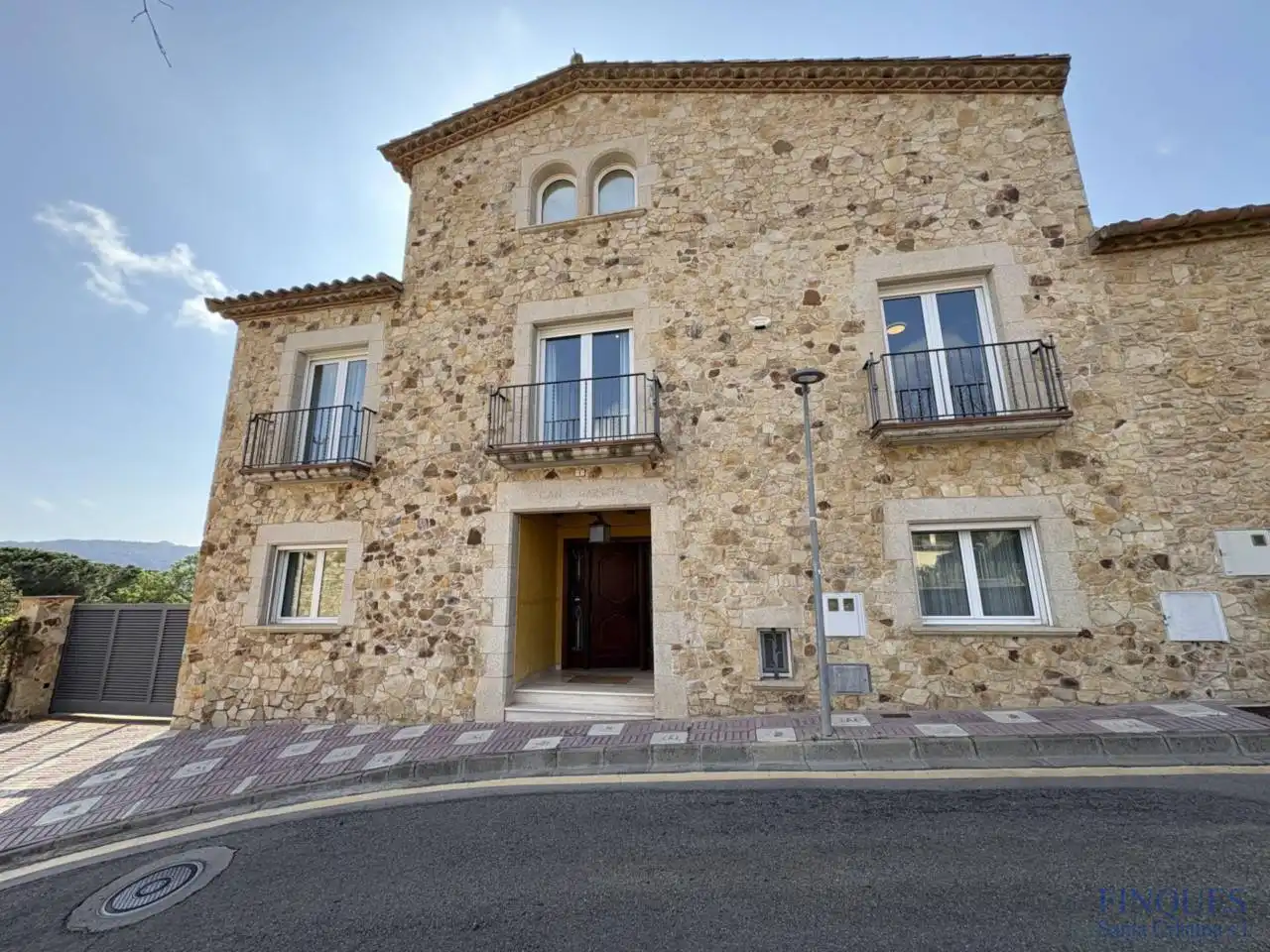Vista exterior de Casa o chalet en venta en Santa Cristina d'Aro con Aire acondicionado, Calefacción y Jardín privado