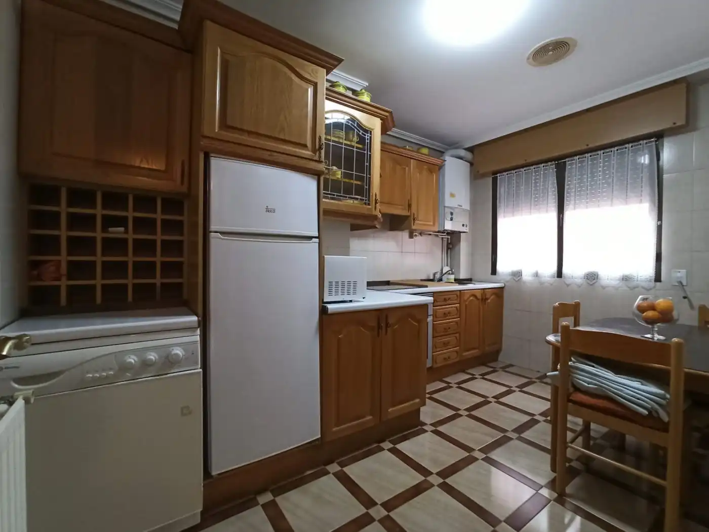 Kitchen of Flat for rent in Ponferrada  with Heating, Storage room and Furnished