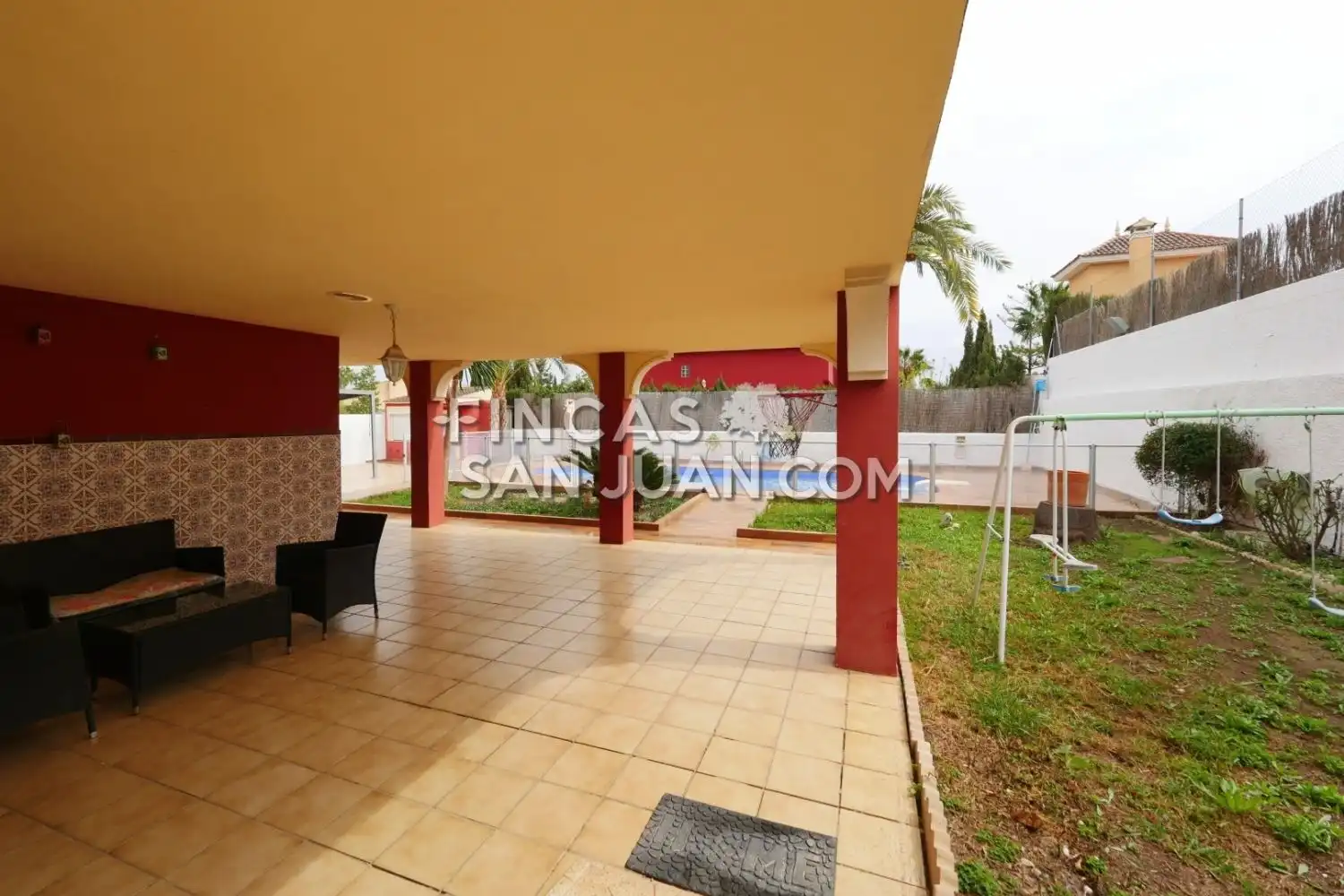 Terraza de Casa o chalet en venta en Mutxamel con Terraza, Piscina y Balcón