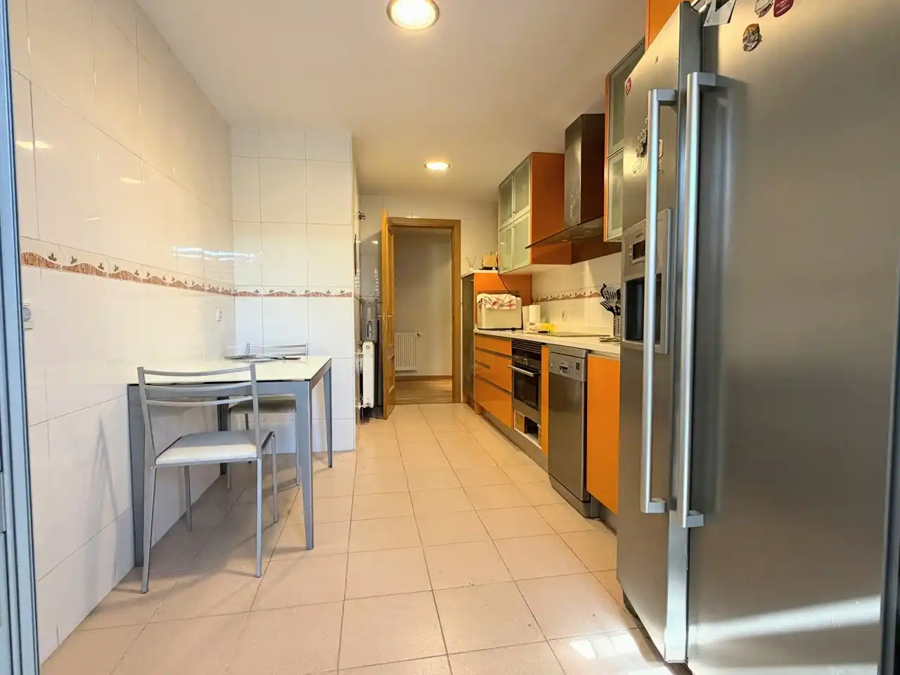 Cocina de Piso de alquiler en Madrid con Aire acondicionado, Calefacción y Terraza