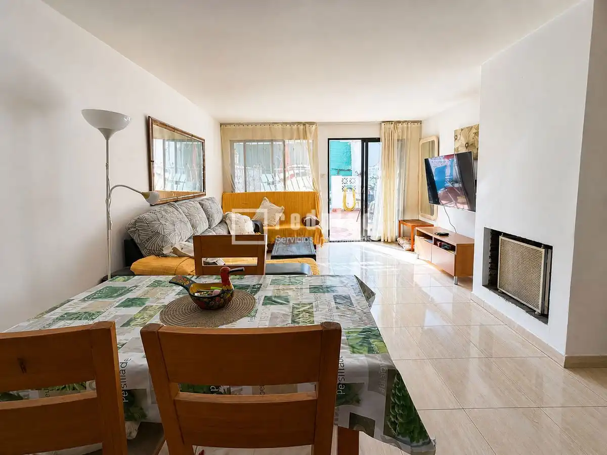 Sala de estar de Casa o chalet en venta en Benalmádena con Terraza