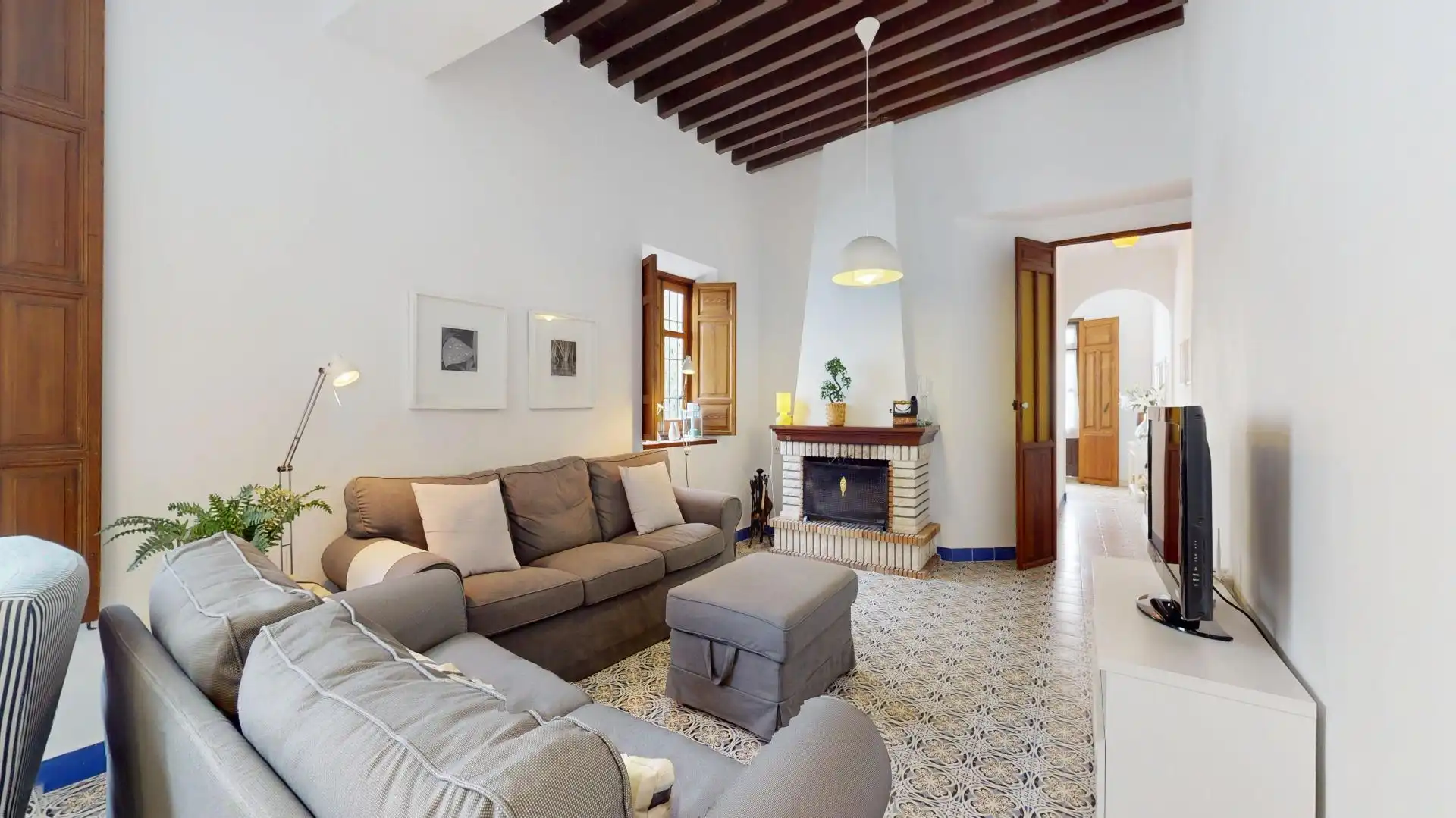 Sala de estar de Casa o chalet en venta en Murcia