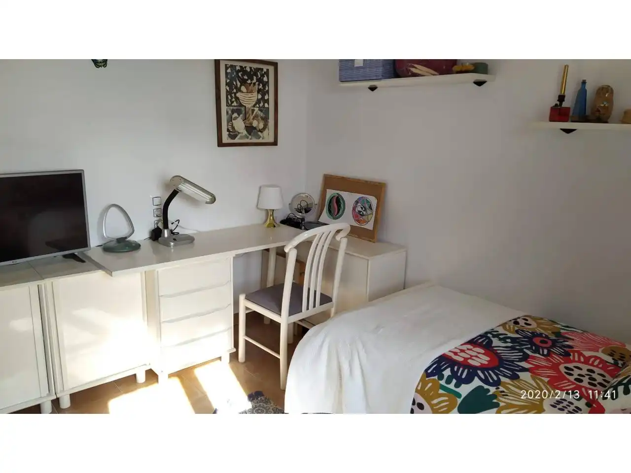 Schlafzimmer von Country house zum Verkauf in Sa Pobla mit Klimaanlage, Heizung und Privatgarten