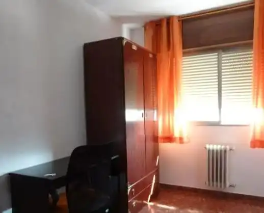 Bedroom of Flat for rent in Granada  with Heating, Terrace and Furnished