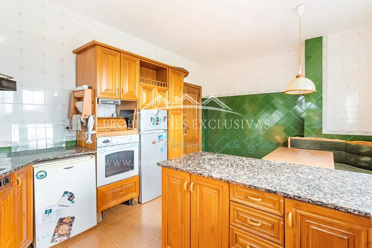 Cocina de Casa o chalet en venta en Teià con Aire acondicionado, Calefacción y Jardín privado